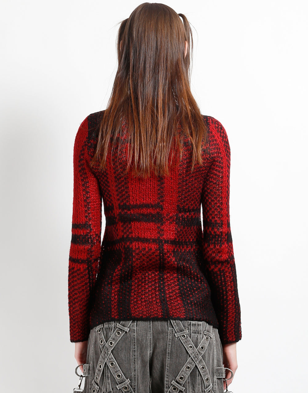 PLAID SWEATER