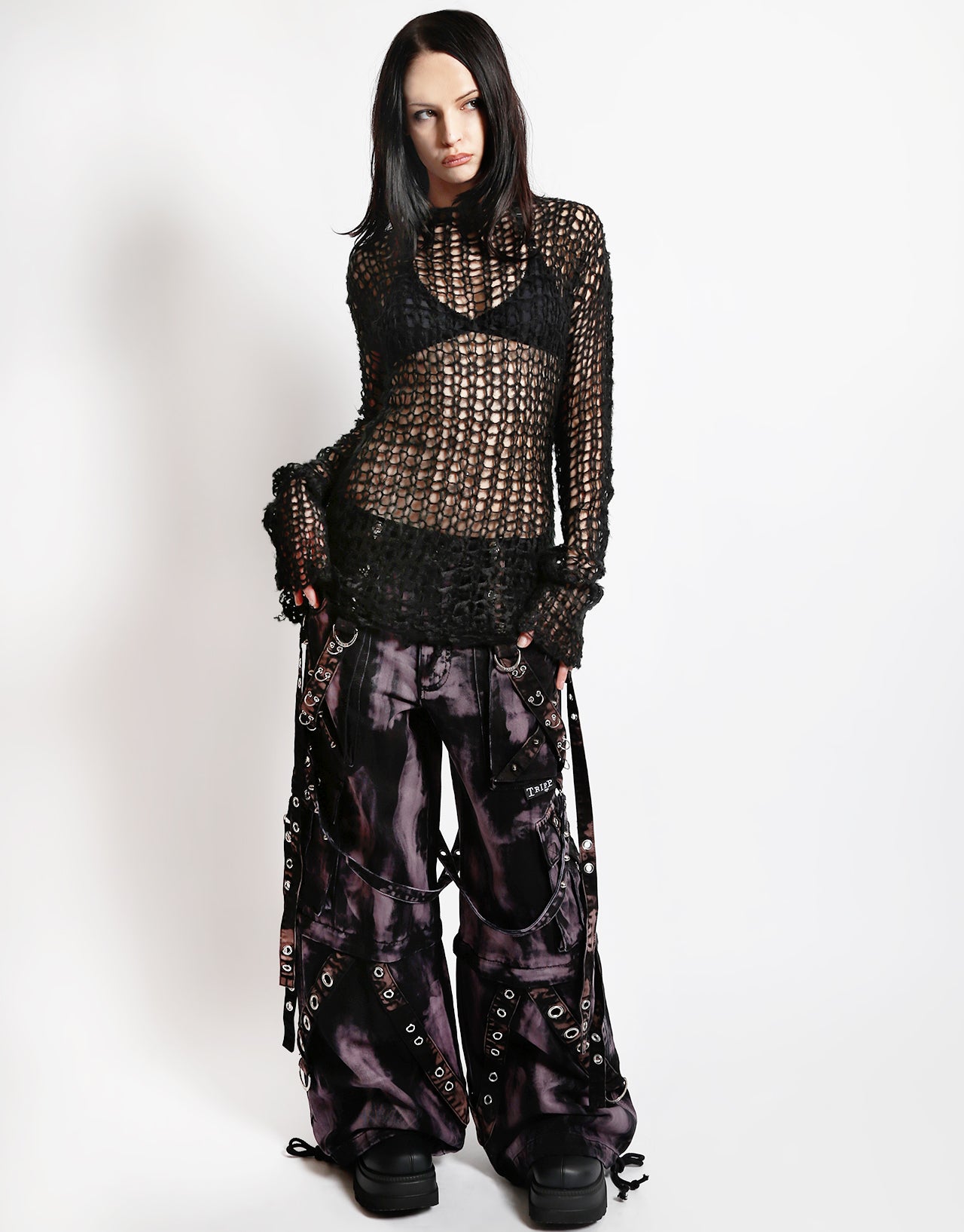 HOLY PUNK SWEATER BLACK