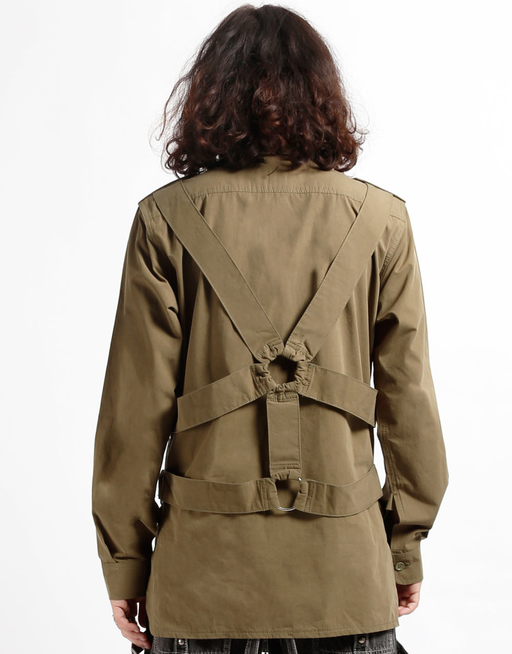 PARACHUTE SHIRT JACKET ARMY