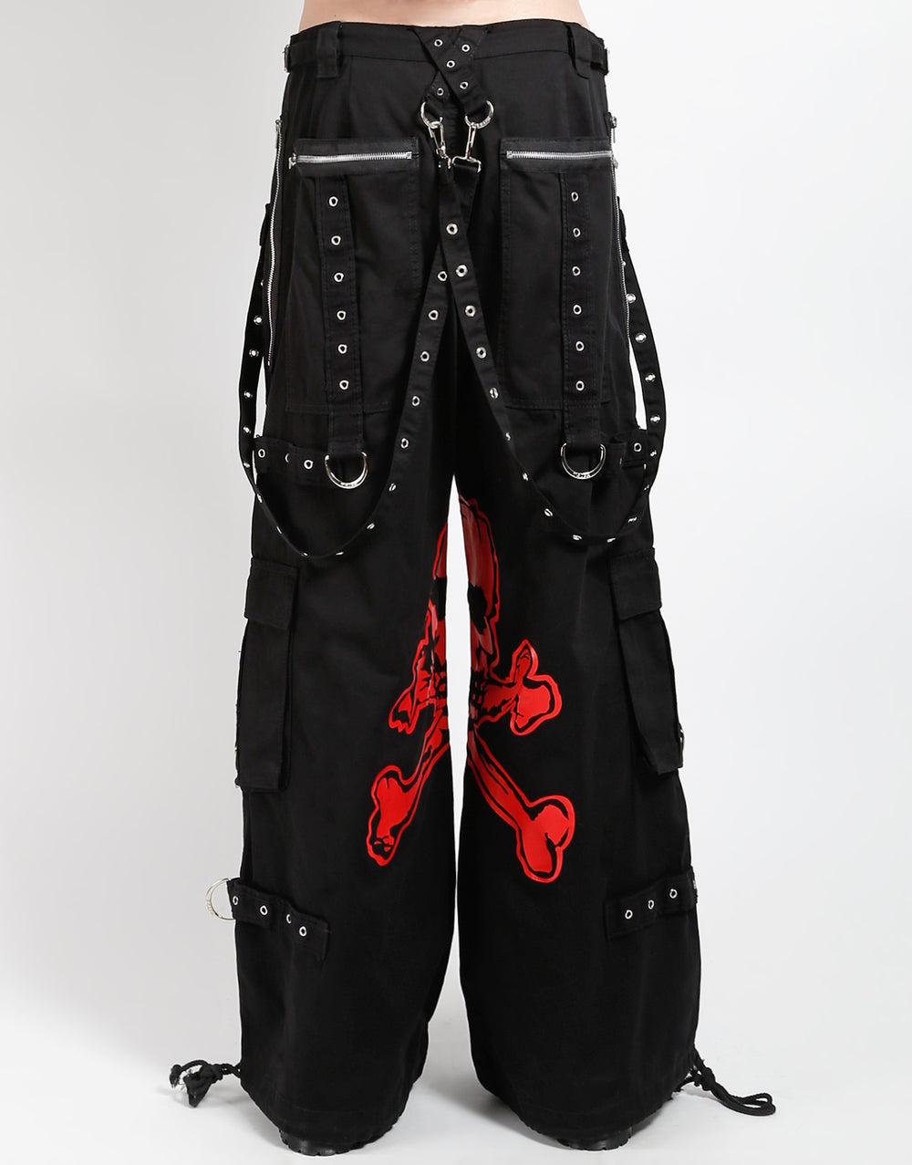 MEGA SKULL PANT RED