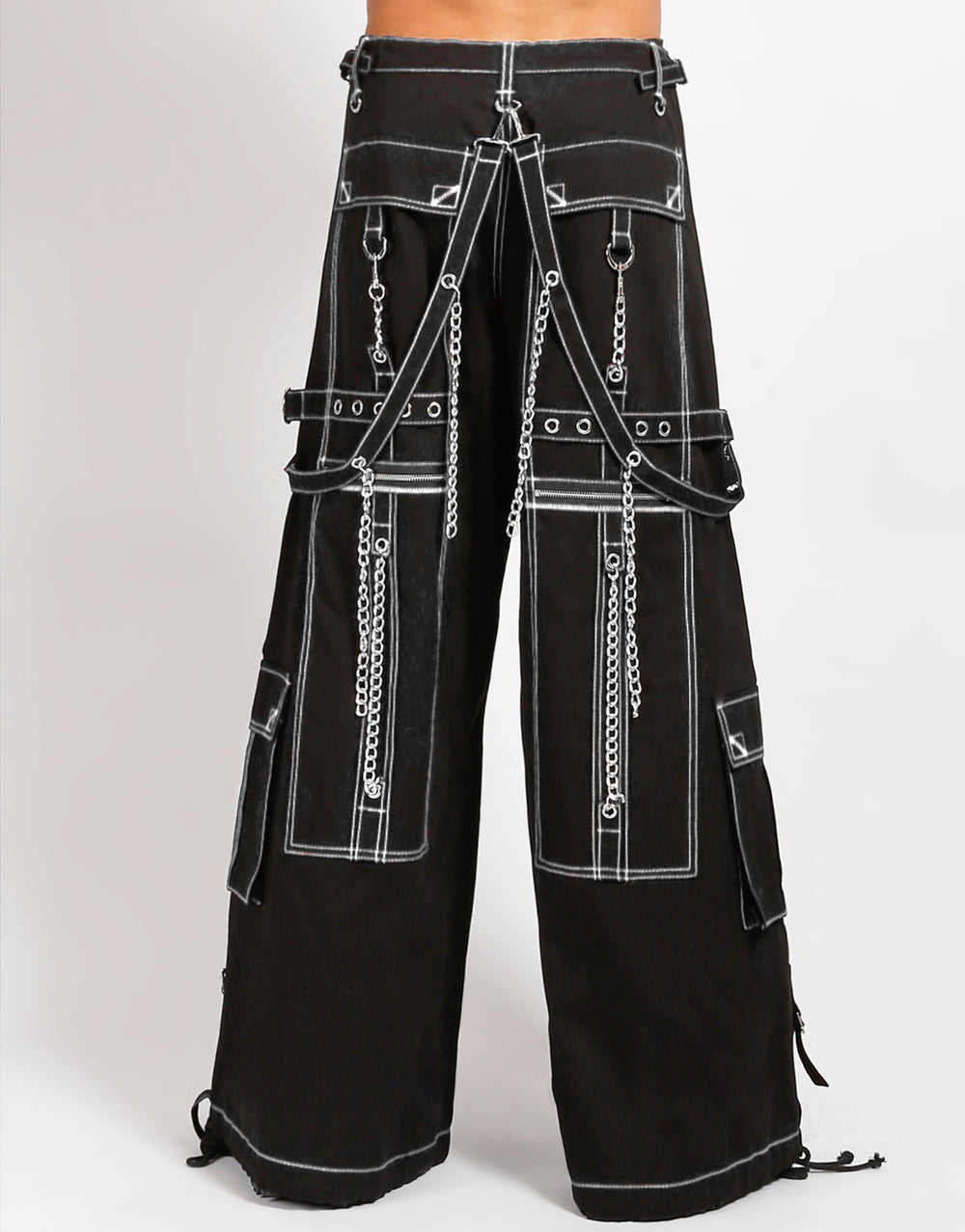 DOOM SKULL PANT WHITE