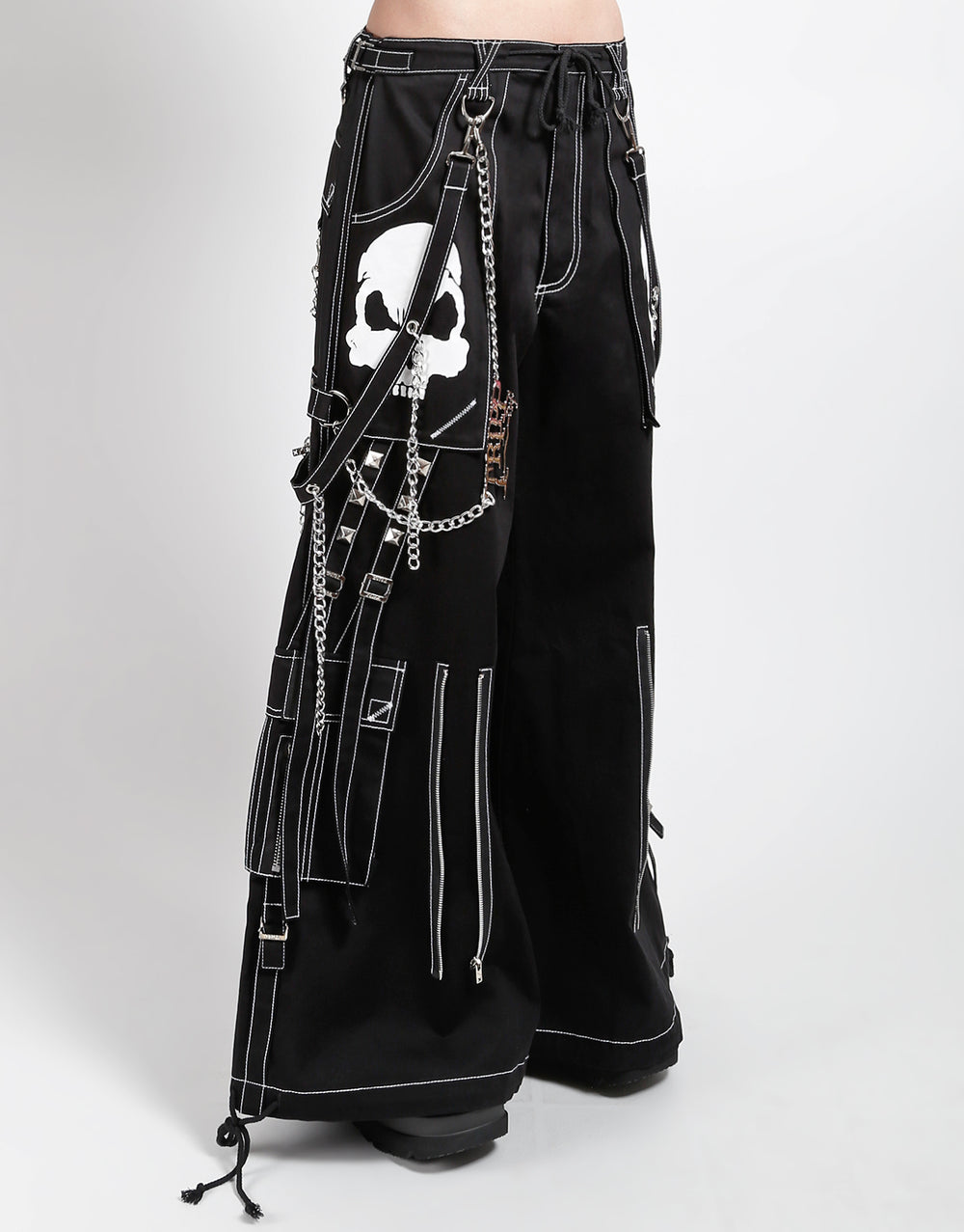DOOM SKULL PANT WHITE