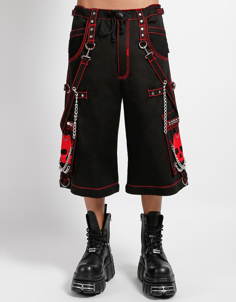 SUPER SKULL PANT RED SKULL