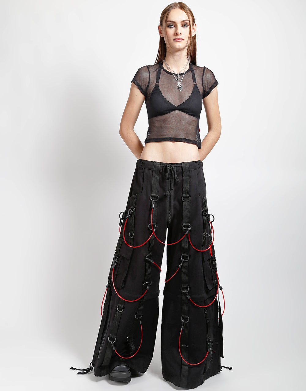 TRANSFUSION PANT RED STRAP