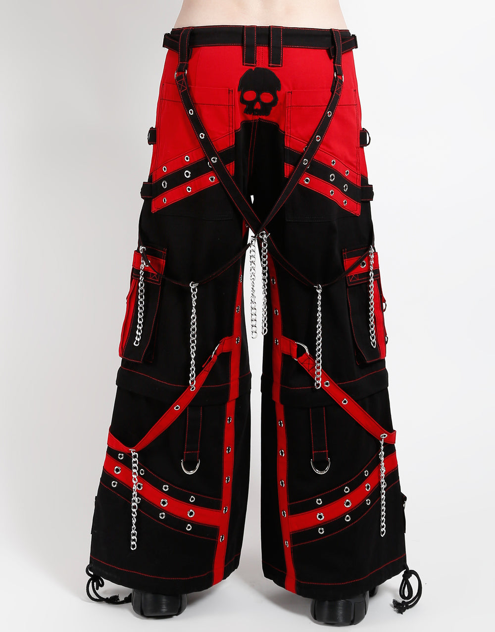 OFF TRACK PANT BLACK/RED