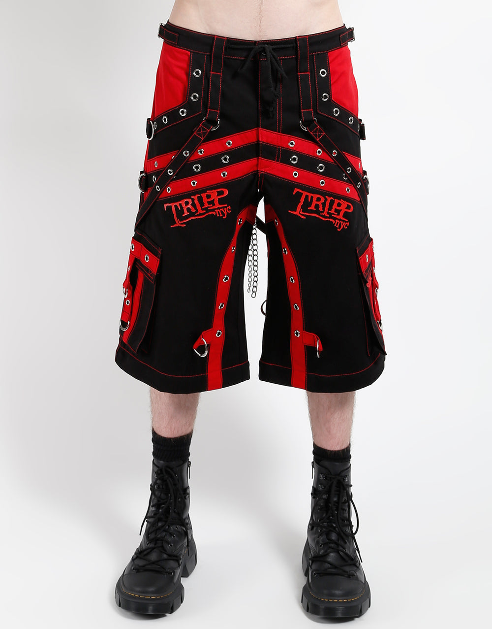 OFF TRACK PANT BLACK/RED