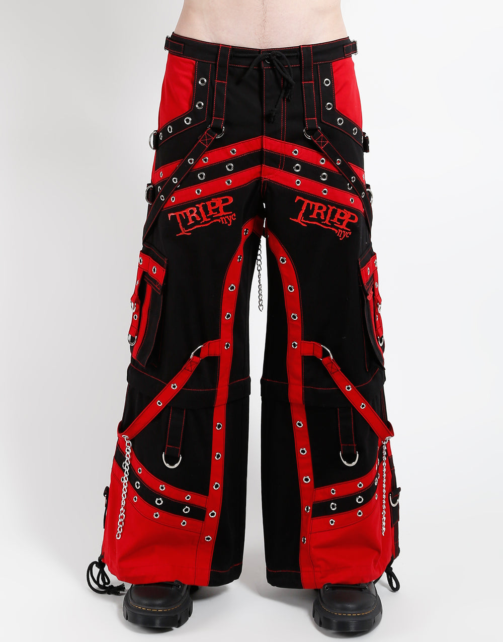 OFF TRACK PANT BLACK/RED