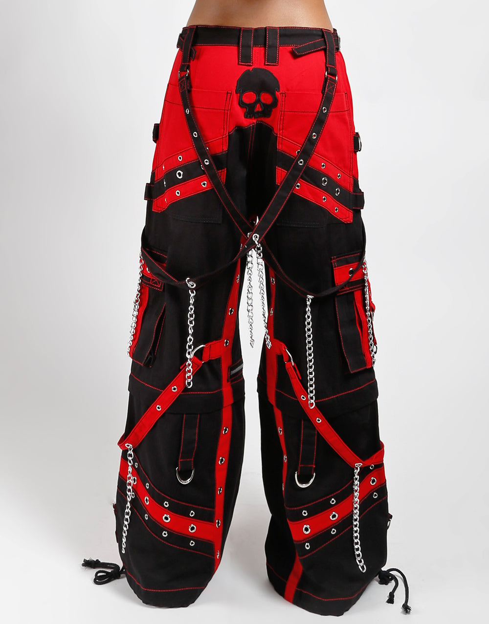 OFF TRACK PANT BLACK/RED