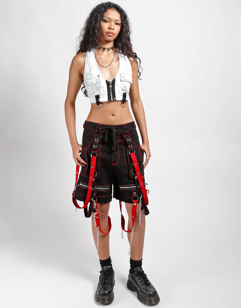 MIRACLE PANT BLACK/RED