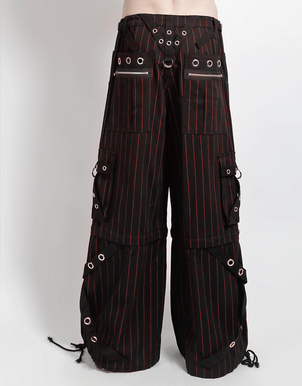 GODFATHER CHAIN PANT RED STRIPE