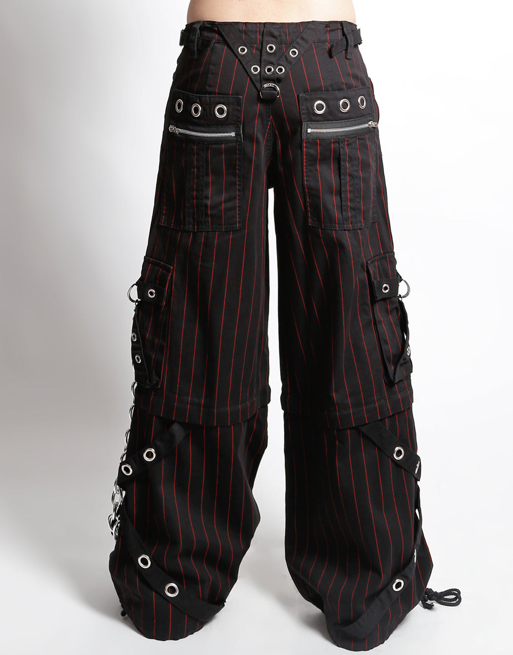 GODFATHER CHAIN PANT RED STRIPE