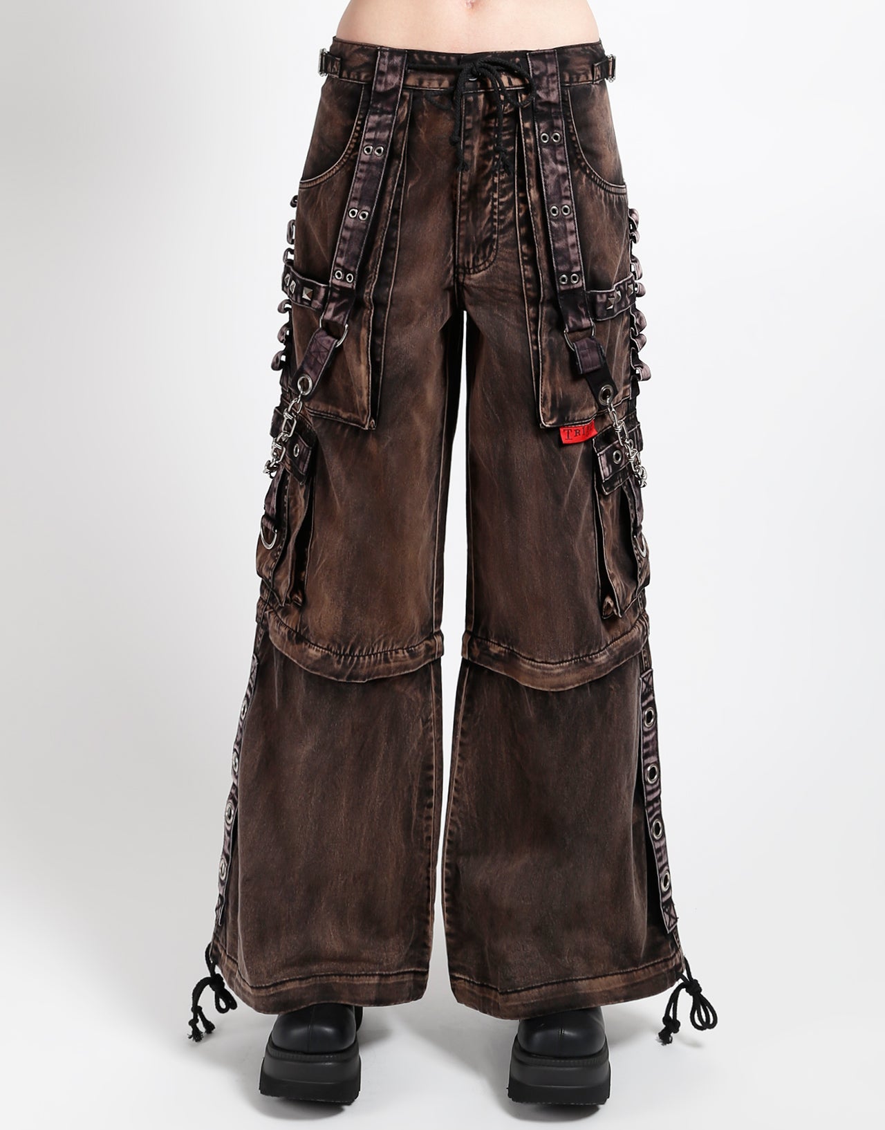 JUNGLELAND PANT BLACK STEAM WASH – TRIPP NYC