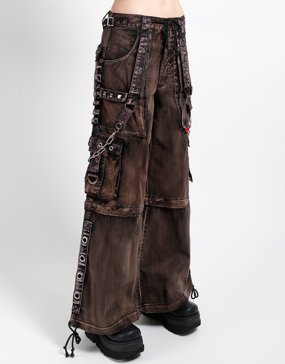JUNGLELAND PANT BLACK STEAM WASH