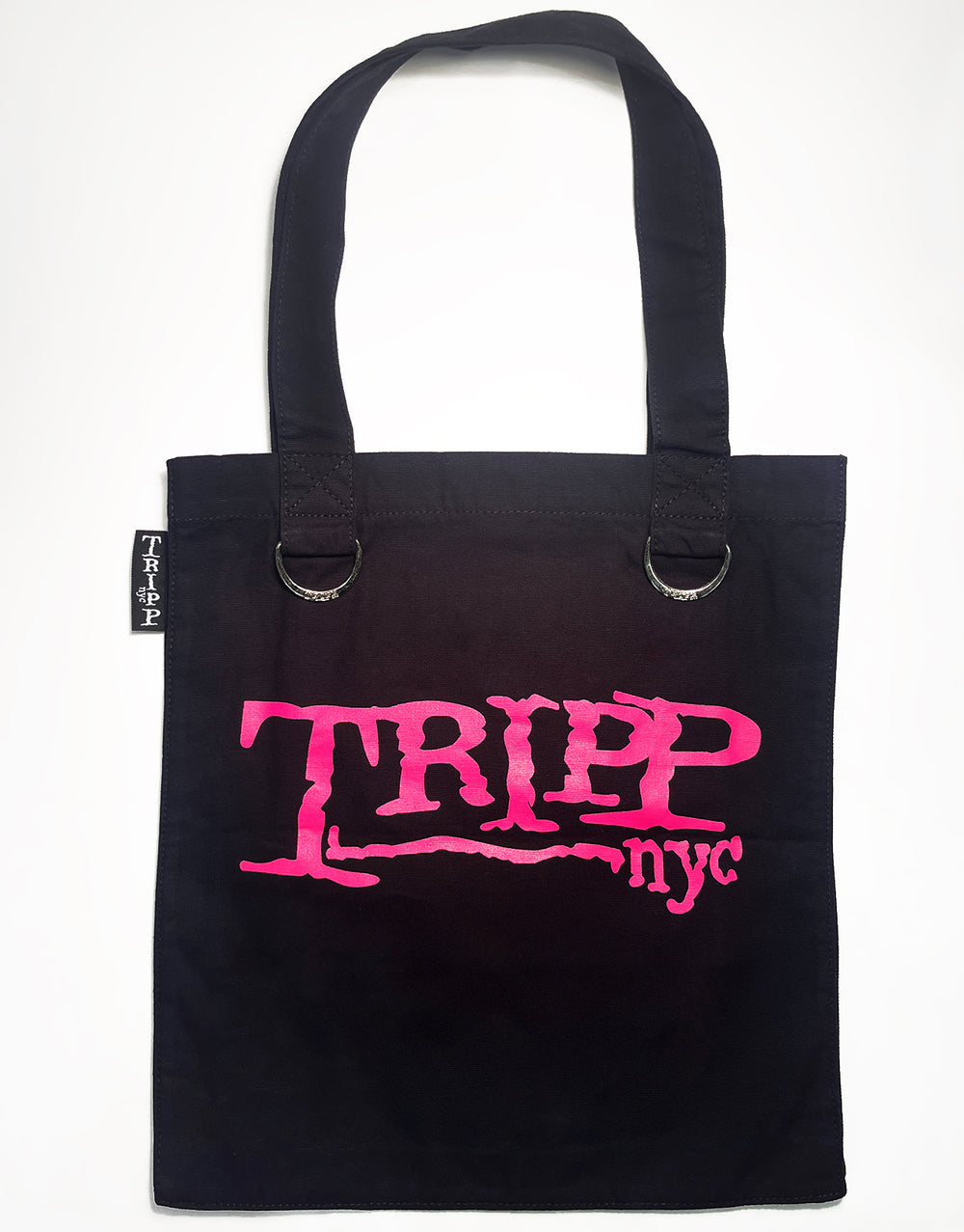 BIG PINK SKULL LOGO TOTE