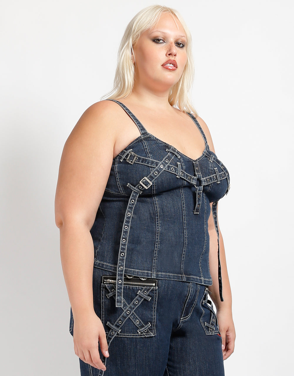 CURVE X-DENIM CORSET