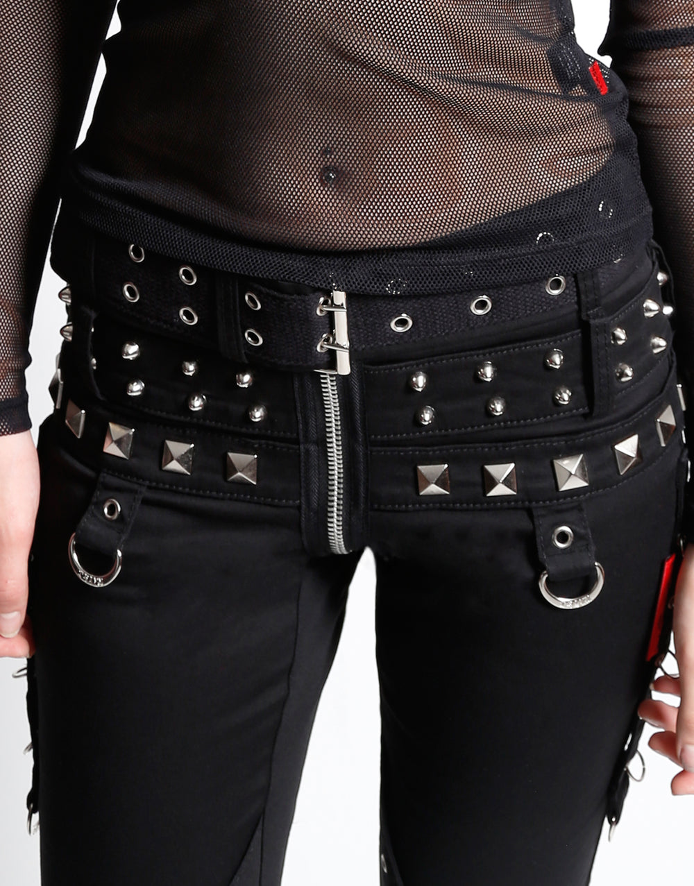 TRIPLE BELTED PANT