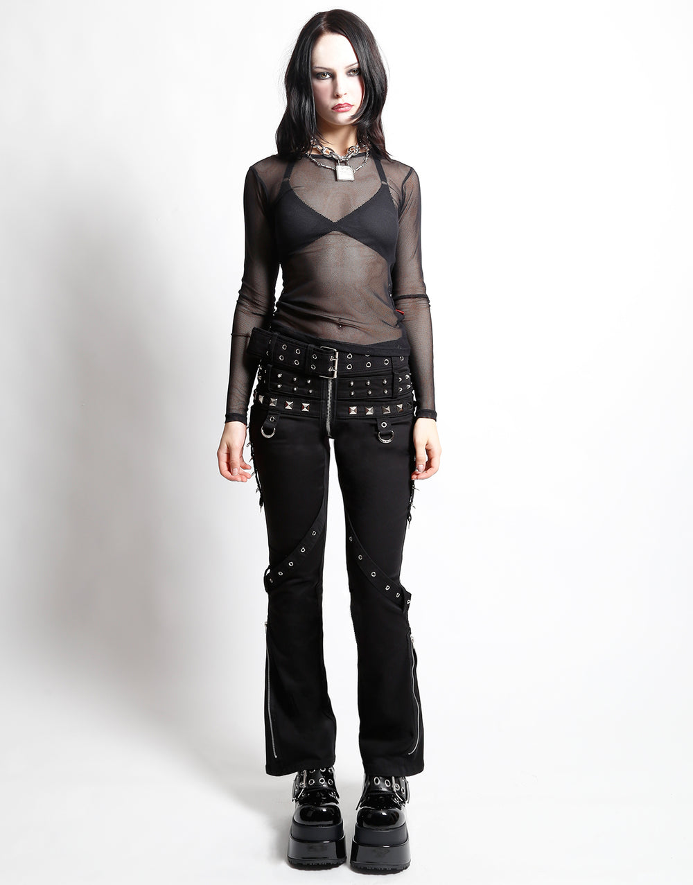 TRIPLE BELTED PANT