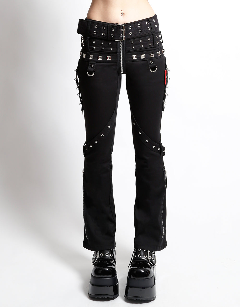 TRIPLE BELTED PANT
