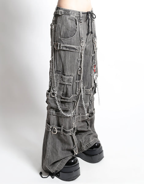 TRIPP NYC - HARNESS DARK STREET PANT BLACK DENIM