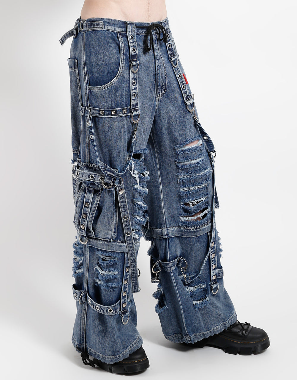 SHREDDER DENIM FULL FORCE PANT INDIGO FOG WASH