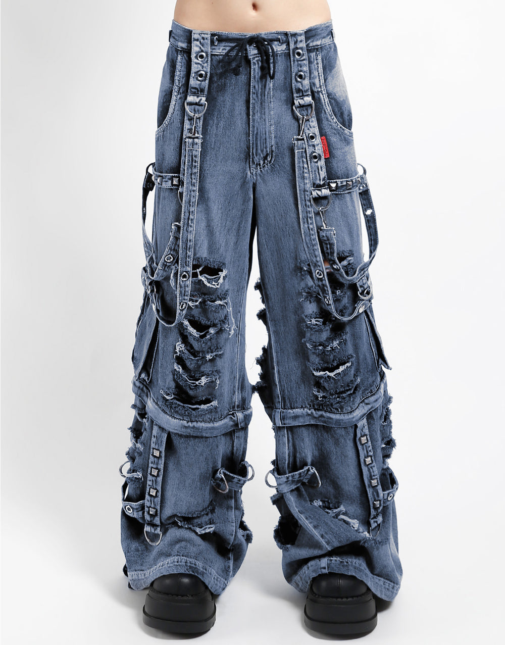 SHREDDER DENIM FULL FORCE PANT INDIGO FOG WASH