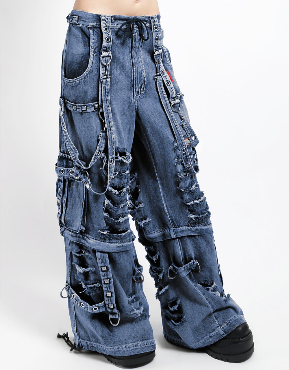 SHREDDER DENIM FULL FORCE PANT INDIGO FOG WASH