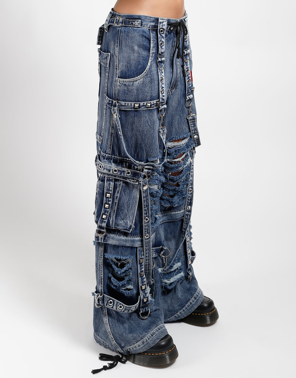 SHREDDER DENIM FULL FORCE PANT INDIGO FOG WASH