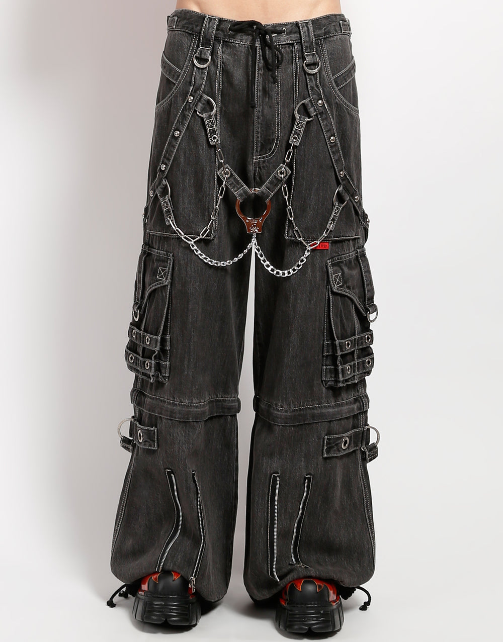RING-O PANT BLACK DENIM