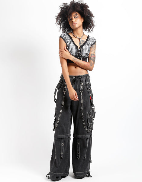 TRIPP NYC SUPER D-RING PANT ブラック Tripp NYC Super D-Ring Pants [Black] – VampireFreaks