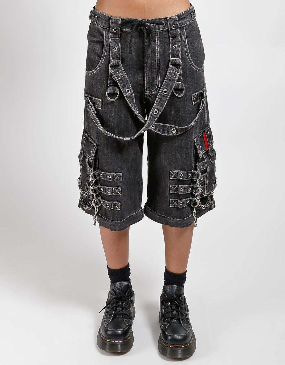 DEVIL SKULL BLACK DENIM