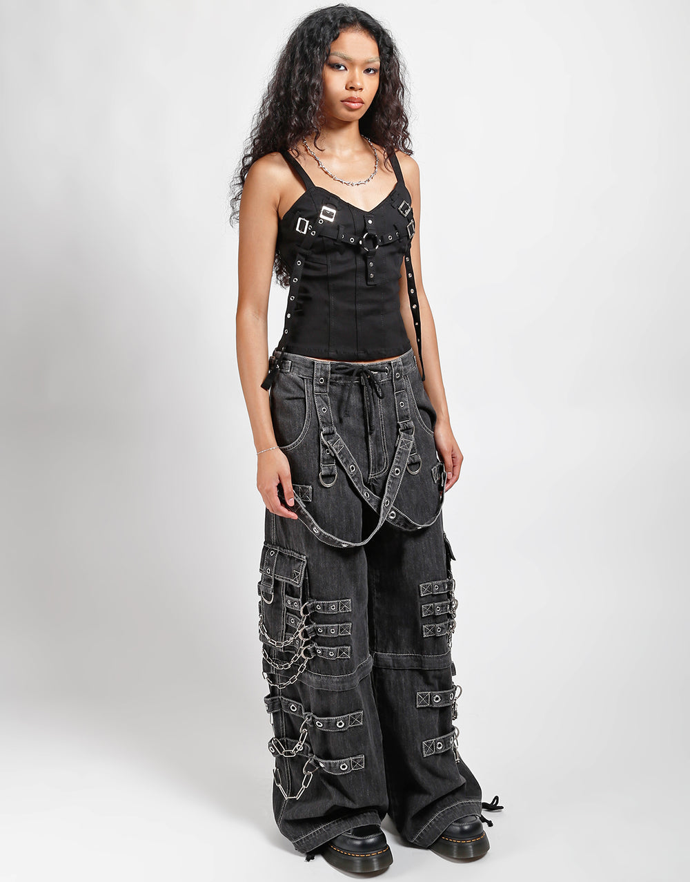 DEVIL SKULL BLACK DENIM