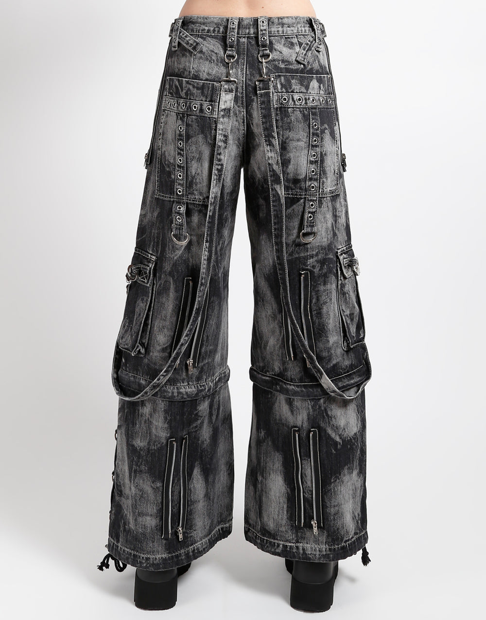 ZIP LOCK PANT CLOUD WASH BLACK DENIM