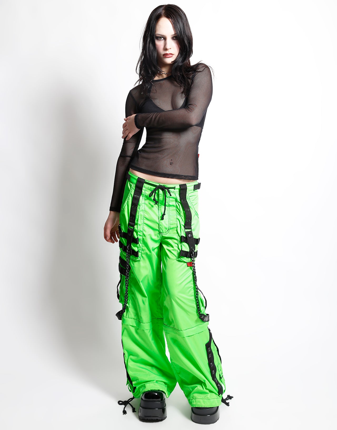 SPACE OUT PANT NEON LIME