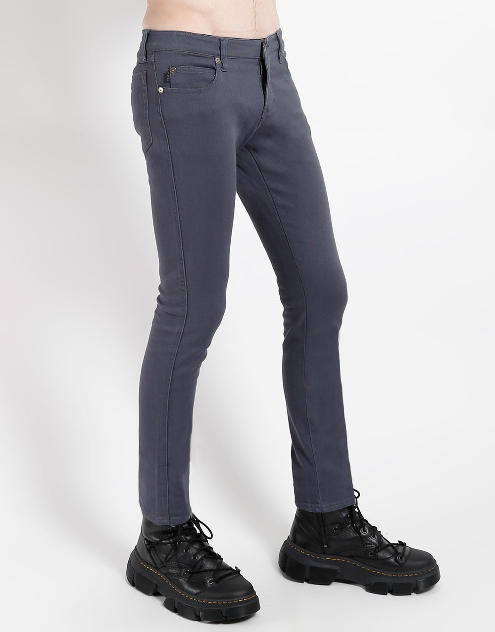 BLACK WASH JEAN CHARCOAL GREY