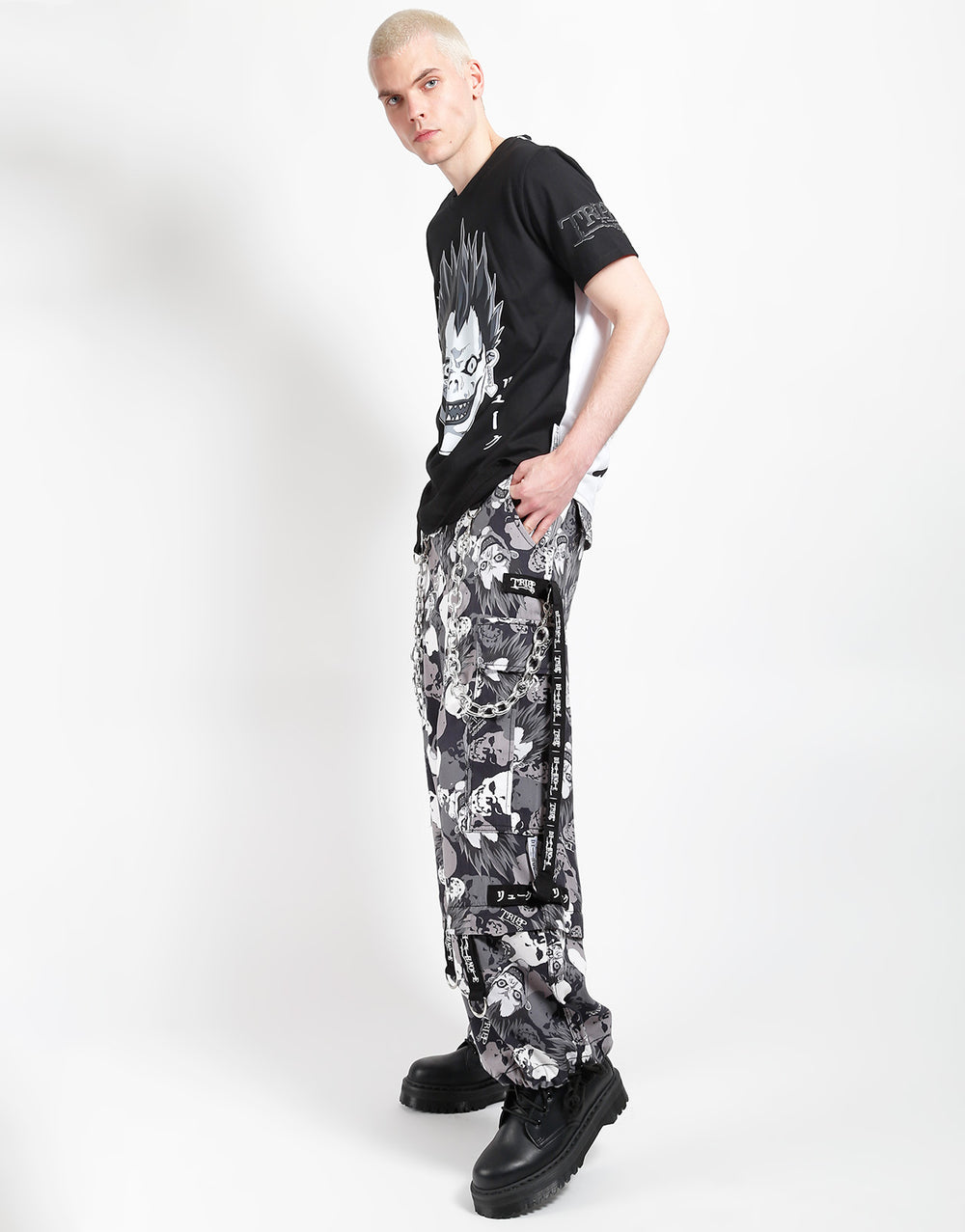 TRIPP NYC X DEATH NOTE - RYUK SKULL CAMO SUPER CHAIN PANT