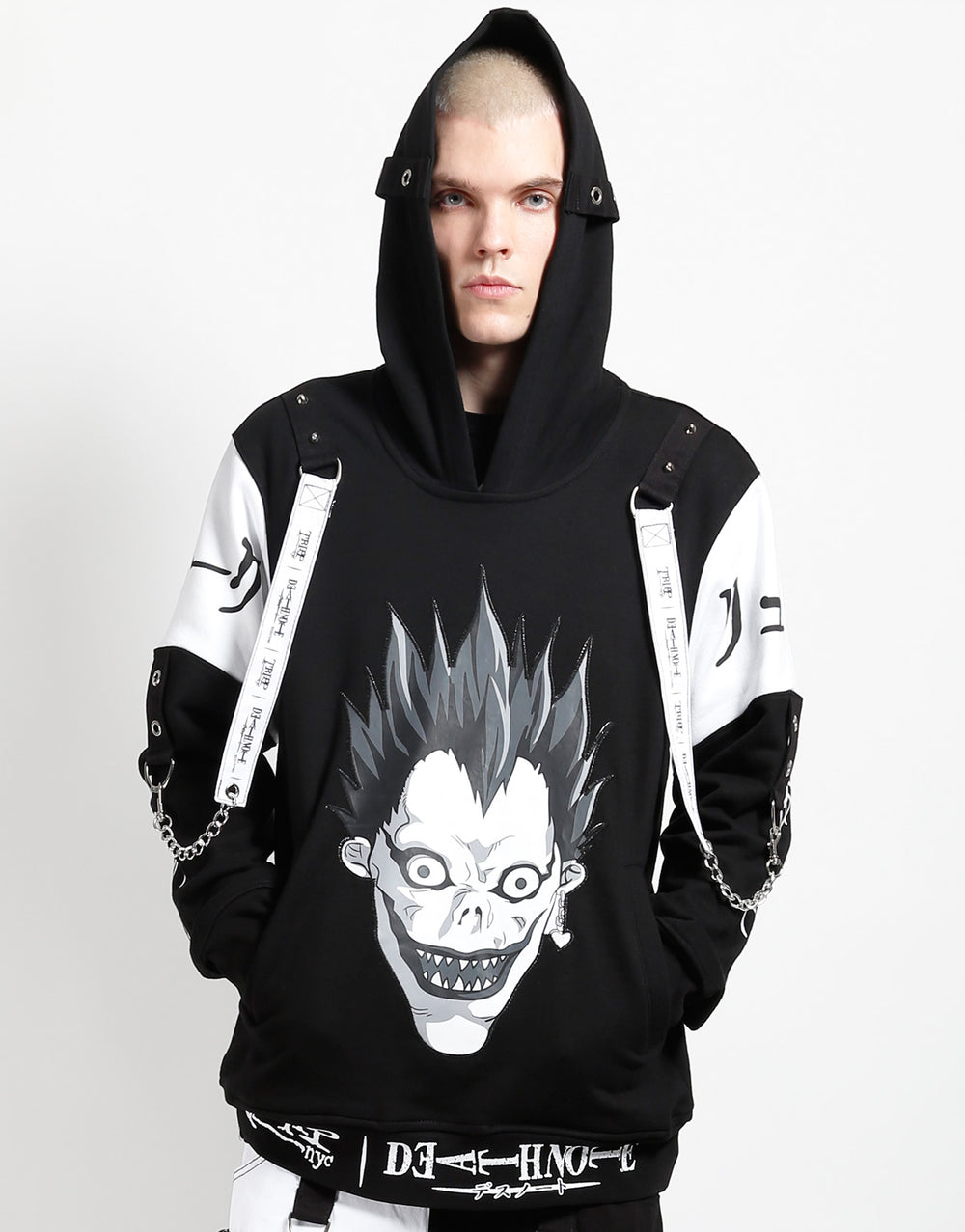 TRIPP NYC X DEATH NOTE - RYUK CHAIN HOODIE