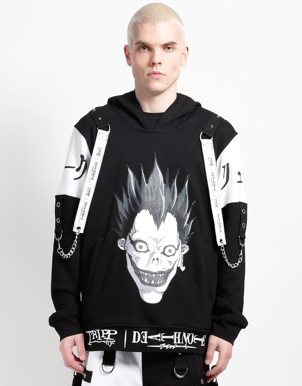 TRIPP NYC X DEATH NOTE - RYUK CHAIN HOODIE