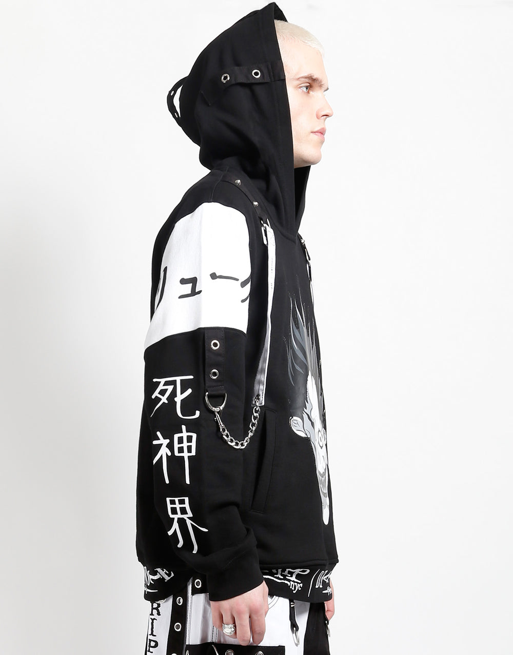 TRIPP NYC X DEATH NOTE - RYUK CHAIN HOODIE