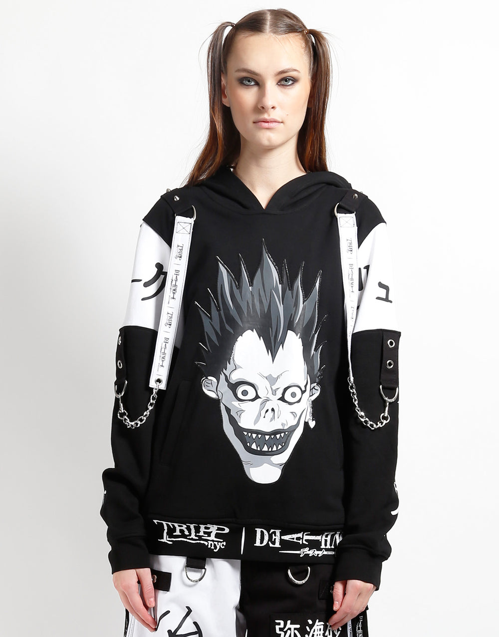 TRIPP NYC X DEATH NOTE - RYUK CHAIN HOODIE