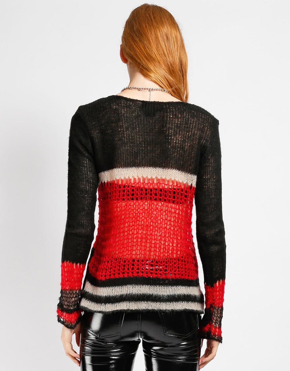 PUNK STRIPE SWEATER