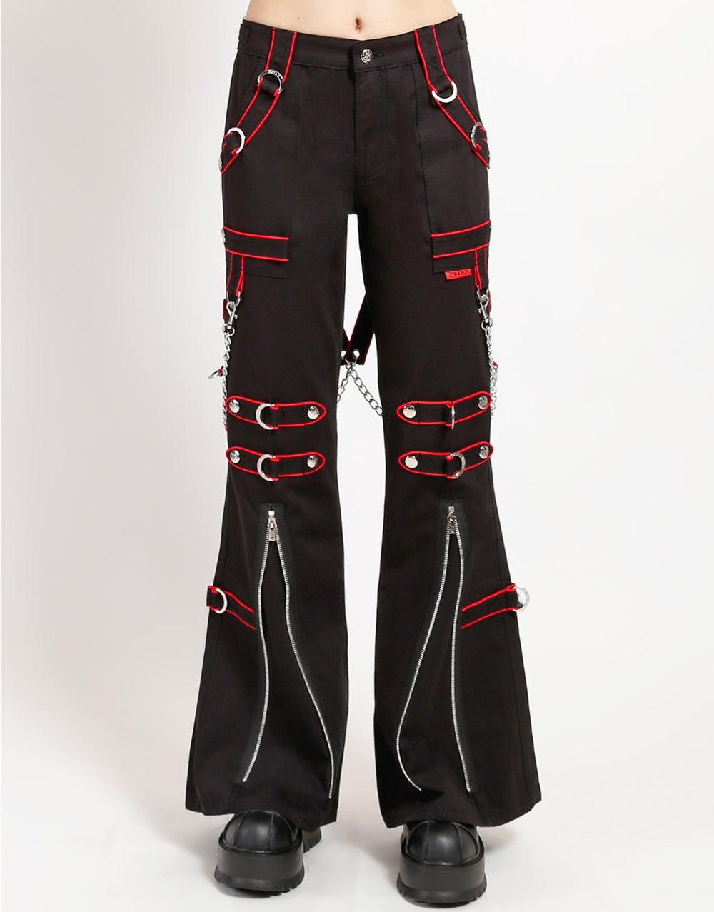 BAND DARK STREET PANT RED