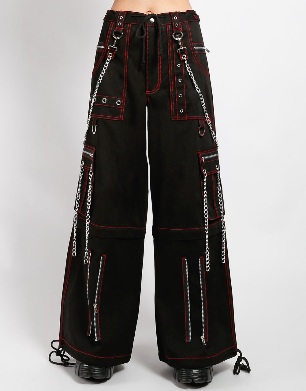 CHAIN TO CHAIN PANT RED STITCH
