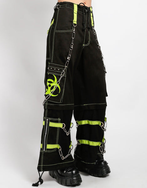 Tripp NYC Biohazard Zip-Off Pants S | Rave Wonderland | Outfits Rave | Festival Outfits | Rave Clothes