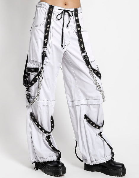 PYRAMID STUD PANT WHITE - TRIPP NYC