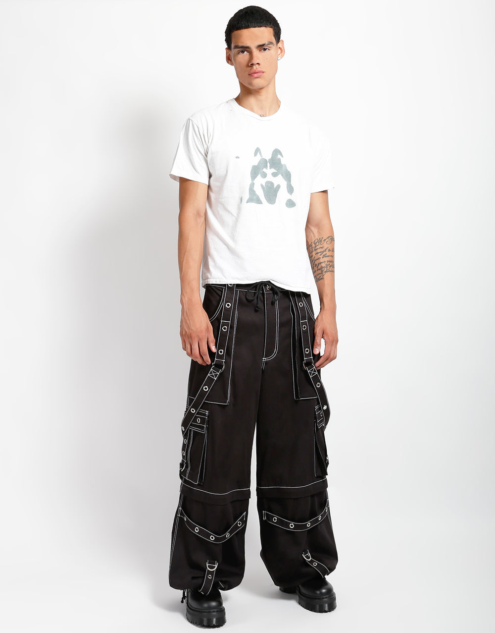 FREEDOM PANT WHITE STITCH