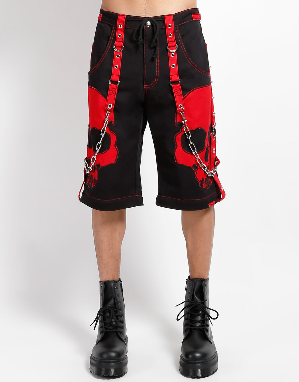 SCARE DARK STREET PANT RED