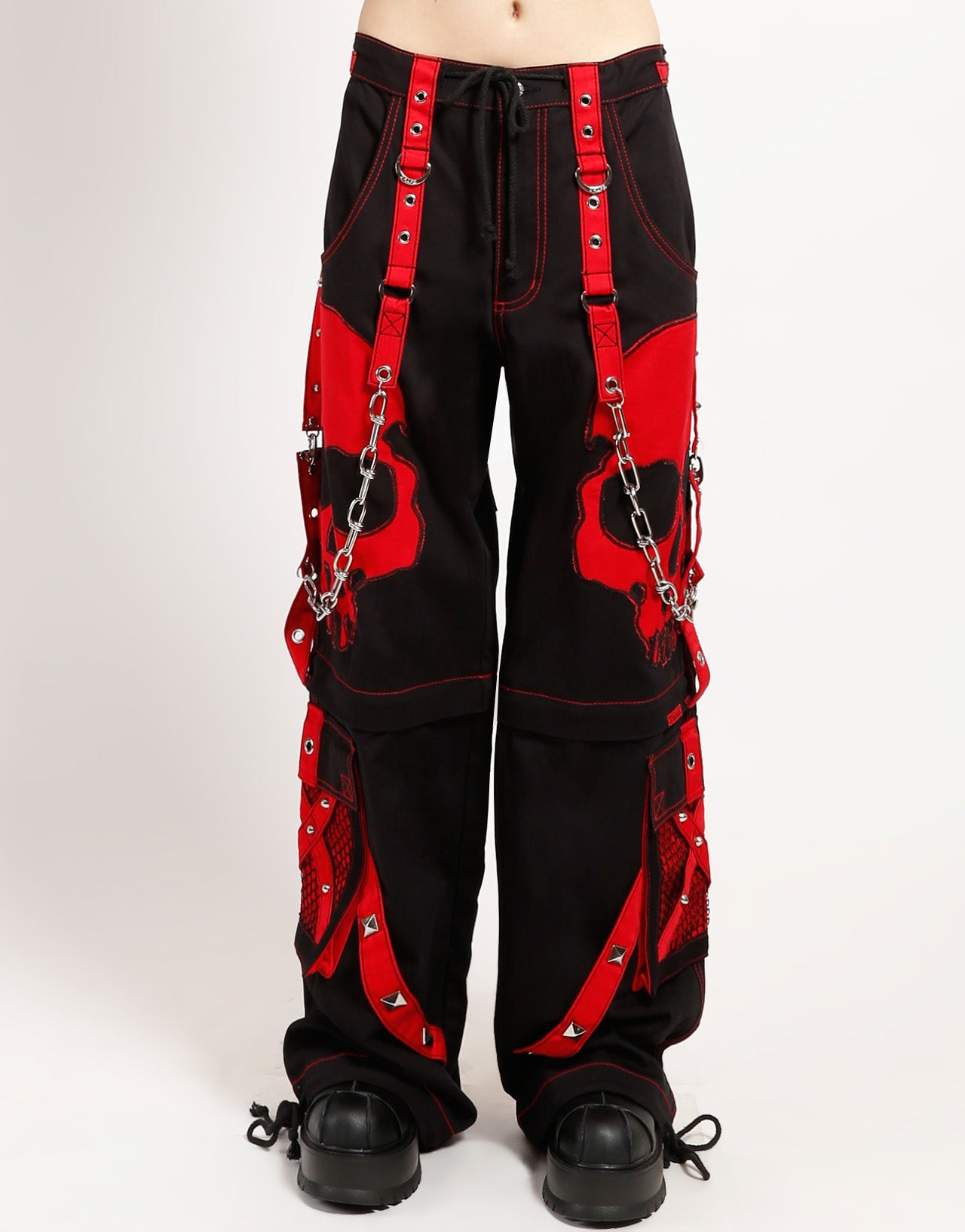 SCARE DARK STREET PANT RED – TRIPP NYC