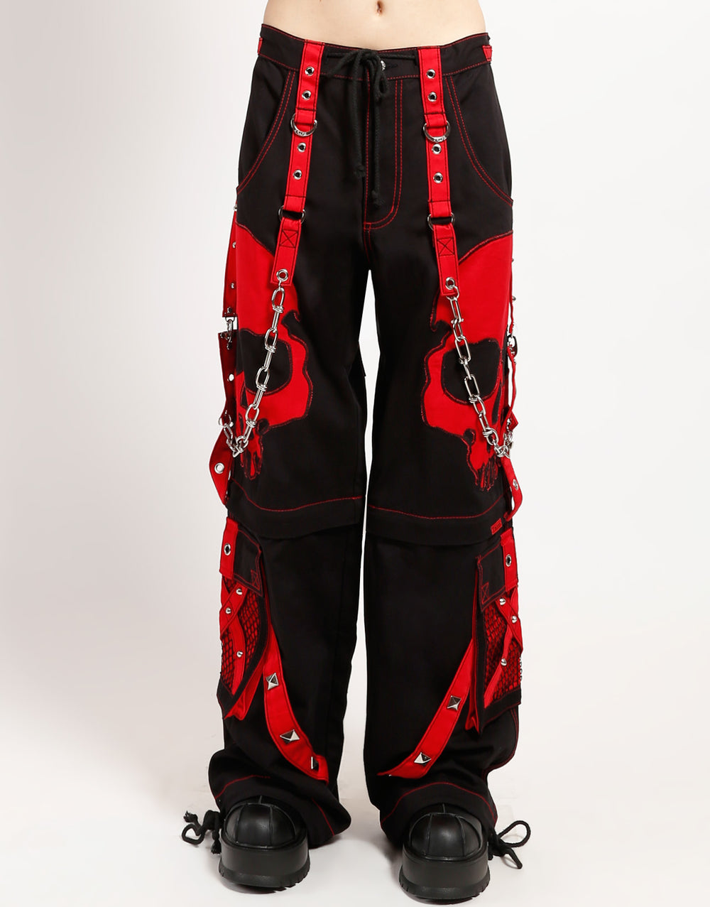 SCARE DARK STREET PANT RED