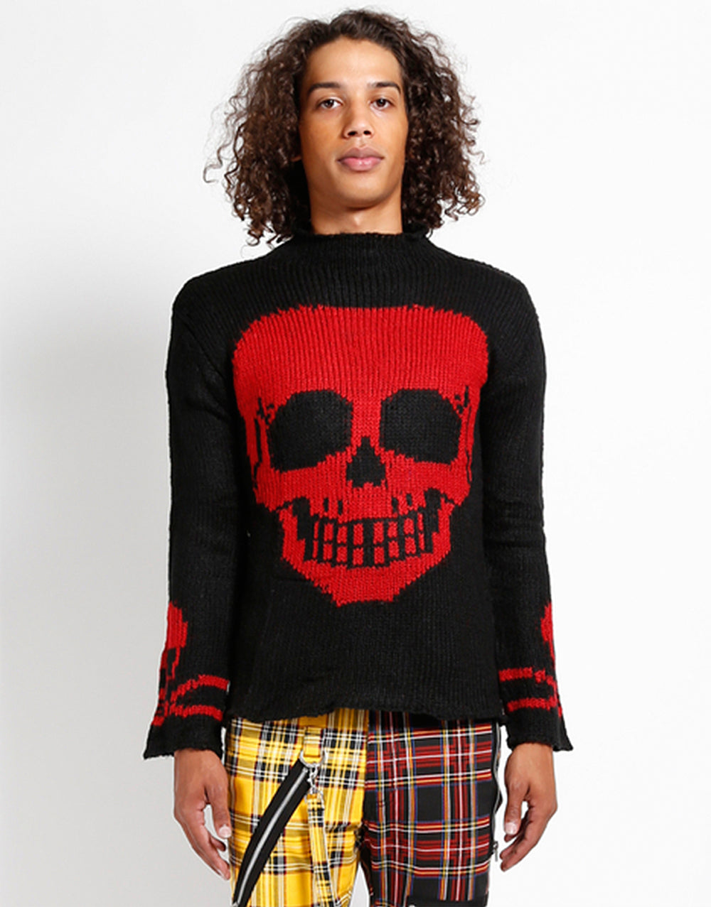 SKULL SWEATER RED SKULL