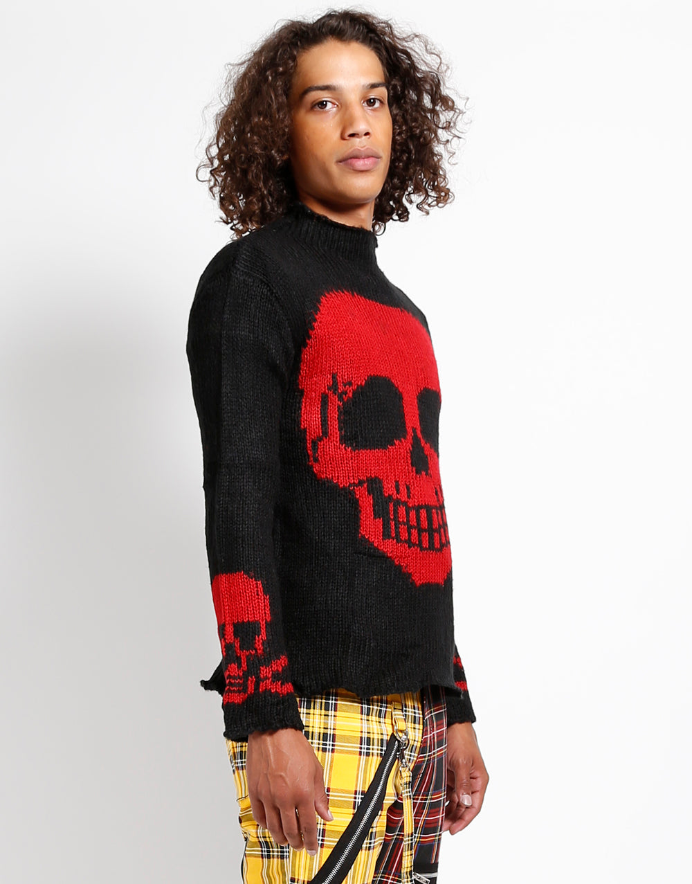 SKULL SWEATER RED SKULL